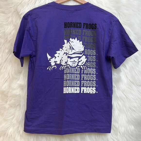 Texas Christian University TCU horned frogs T-shirt - Picture 4 of 4